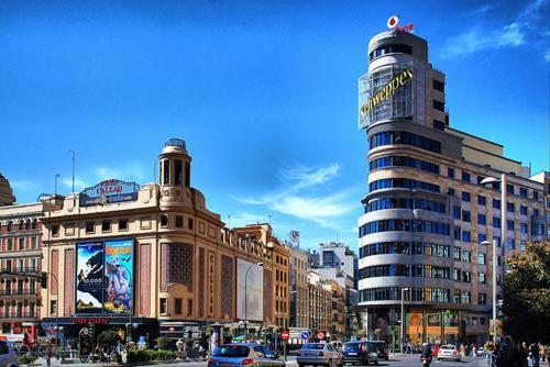 Sleeping Gran Via Madri Exterior foto