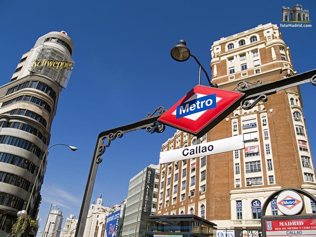 Sleeping Gran Via Madri Exterior foto